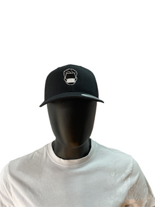 Grumpy Black Cap Black Trucker