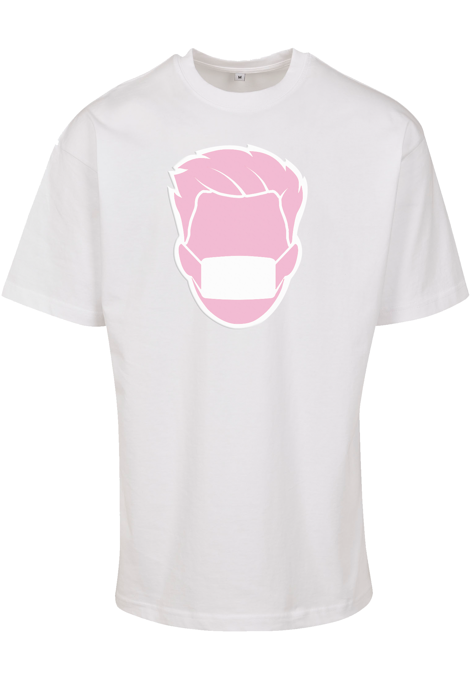 Pinkfly weiß T-Shirt