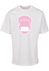 Pinkfly weiß T-Shirt