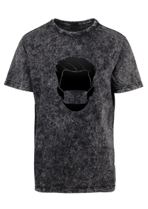 Washed Gusto berry black T-Shirt